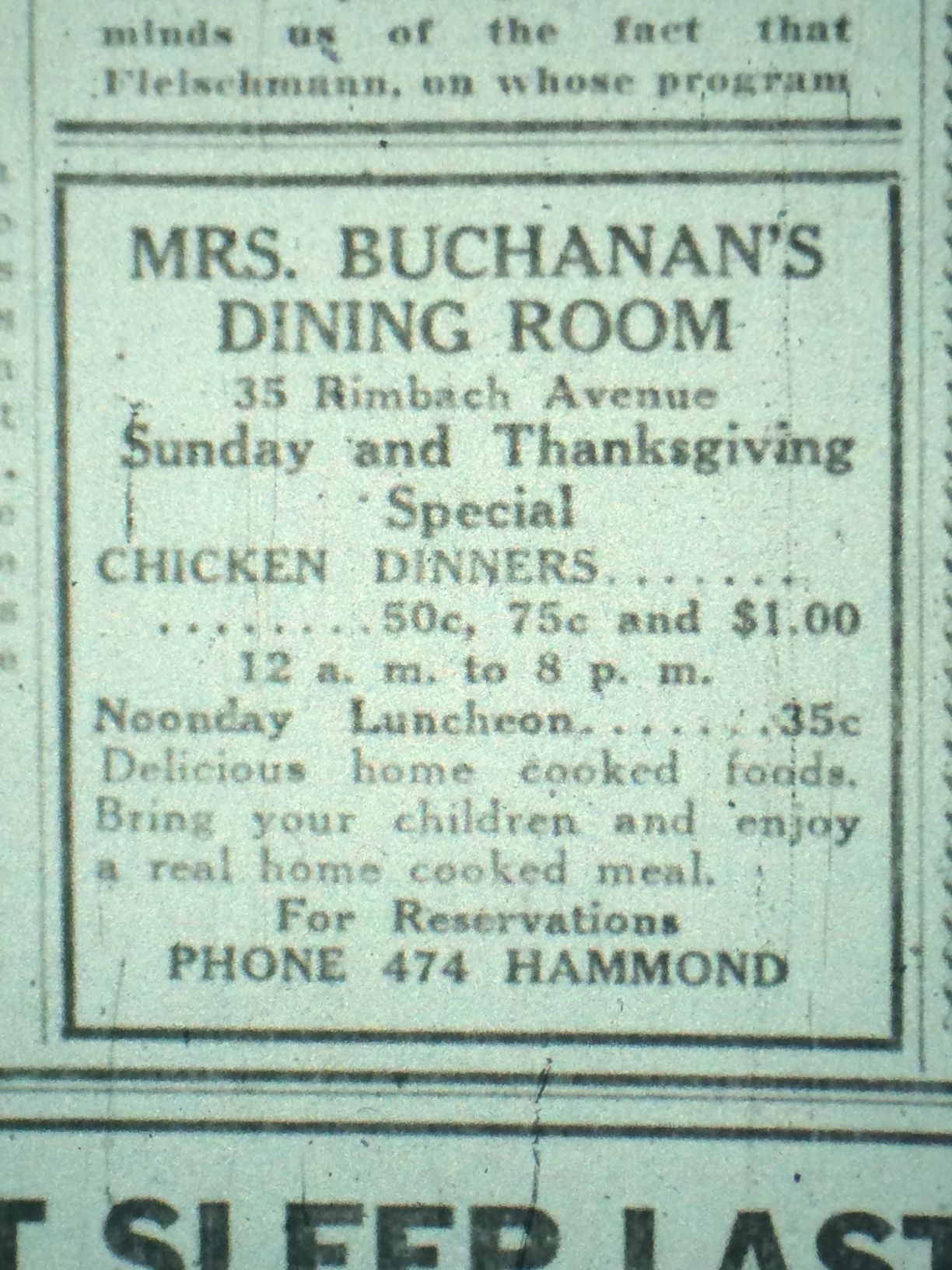 Christmas 1929